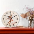 thumbnail image 2 of GZHJMY Ballerina in Dance Wall Clock, 10" Silent Non Ticking Round Clock, Oil Painting Easy to Read Clock for Living Room Bedroom Bathroom Home Decor Holiday Gifts, 2 of 7