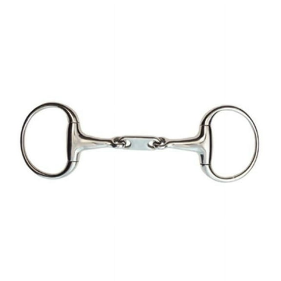 Jacks 20138-5-1-2 Dr Bristol Eggbutt Snaffle Bit - 5.50 in.