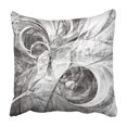 thumbnail image 1 of RYLABLUE Abstract Grey And White Motion Composition Modern Bright Futuristic Dynamic Pillowcase 20x20 inch, 1 of 1