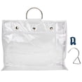 thumbnail image 1 of Organizador de armario portátil, transparente, tipo D, para controlar la humedad, resistente al agua y al polvo, 1 of 8