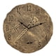 thumbnail image 1 of Reloj de pared de , resistente al agua, para interiores y exteriores, pantalla de temperatura, relojes colgantes, relojes silenciosos de, 1 of 6