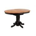 thumbnail image 2 of Sunset Trading Black Cherry Selections 66" Extendable Wood Pub Table in Black, 2 of 4
