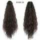 thumbnail image 1 of Peluca de cola de caballo con ondas al agua y clip para extensiones de cabello sintético | Fibra resistente al calor para un peinado fácil | Trenza artificial de aspecto natural para mujeres y niñas, 1 of 2