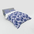thumbnail image 3 of Ambesonne Floral Bedding Set 3 Pcs, Watercolor Chinese Art, Twin XL, Violet Blue Lavender, 3 of 3