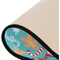 thumbnail image 3 of Kitchen Rugs and Mats Non-Skid Washable Runner Rugs Christmas Santa Socks Gift Boxes Candy Canes Long 72x24 inch for Floor Cushioned Hallway Entryway Indoor 2x6, 3 of 7