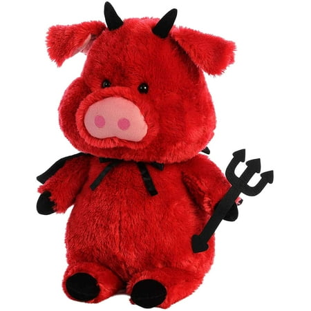 Aurora World Deviled Ham Red Pig 18"