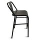 thumbnail image 3 of Bancos metálicos para barra de bar ó cocina Modelo Nisso asiento de lamina respaldo de Metal con lamina Color Negro Moblibar Moderno, 3 of 3