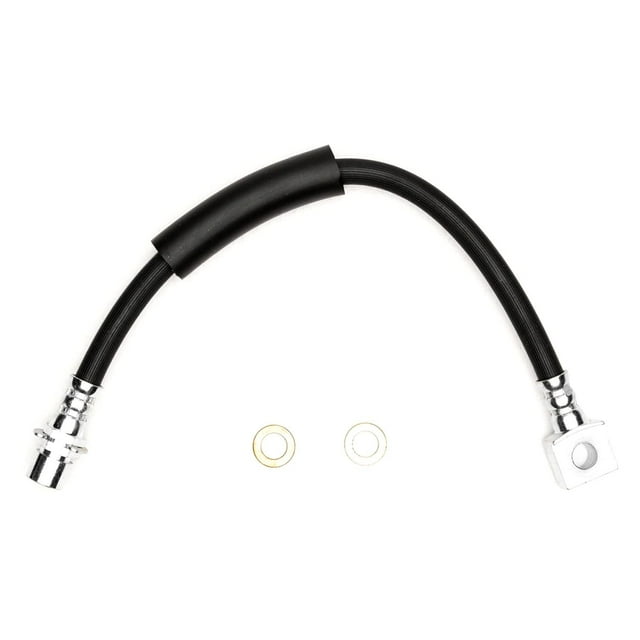 Dynamic Friction Company Rear Lower Left Brake Line Hose 350-47443 For 2011-2012 Chevrolet Silverado 3500 HD, 2011-2012 GMC Sierra 3500 HD