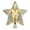 Dove & Cross, variant on Christmas Tree Topper, Snowman Sea Glass Style Mosaic Star with Spring Base for Christmas Tree, Holiday Tree Top Decoration, Living Room and Winter Seasonal Decor, 7.87 Inch