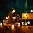 thumbnail image 4 of 10/20 LEDs Halloween Eyeball String Lights Fancy Led Light String for Festival Bar Home Party Decor Halloween Decoration, 4 of 7