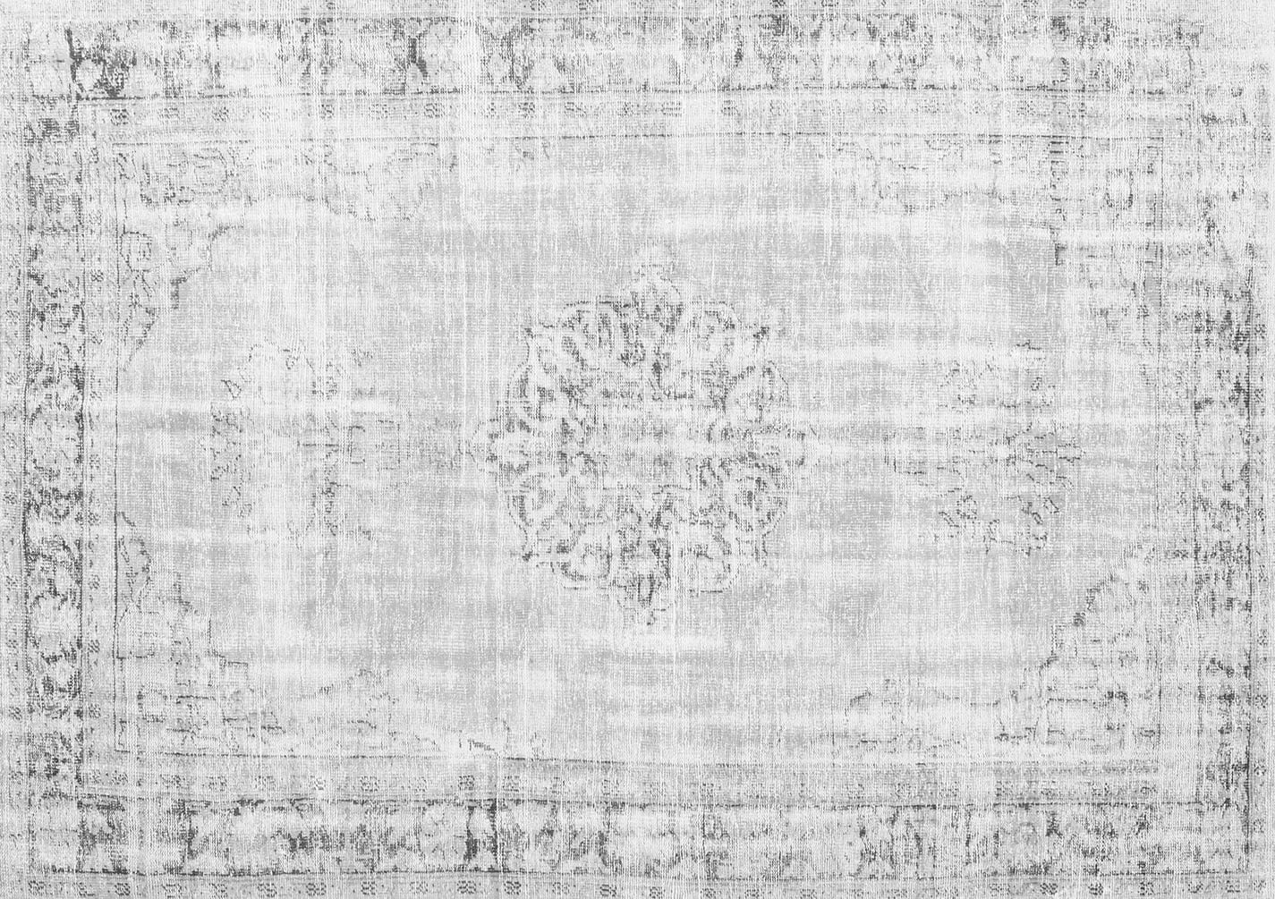 Ahgly Company Indoor Rectangle Persian Gray Traditional Area Rugs, 6' x