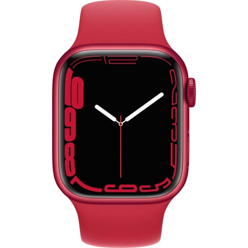 Apple Watch Series 7 GPS, 41mm (Product) RED Aluminum Case with