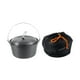 thumbnail image 2 of Olla de camping ligera para cocinar al vapor, para exteriores, para barbacoa, cocina, senderismo Caldero colgado, 2 of 9