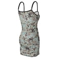 thumbnail image 6 of Ladies Elegant Sling Sleeveless Sexy Dress flowers, 6 of 6