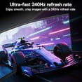 thumbnail image 4 of KOORUI 34 Pouces 3440 x 1440 240 Hz VA Moniteur de Jeu FreeSync Premium (AMD Adaptive Sync) 90 % DCI-P3 G3441XC, 4 of 7