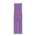 thumbnail image 6 of Cotton Linen Two Piece Sets for Women 2025 Wide Leg Two Piece Pants Set Casual Tank Tops Two Piece Outfits Summer Lounge Set, Limited Time Offer, 6 of 6