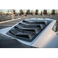 thumbnail image 5 of Replacement For 2014-2019 Chevrolet Corvette Coupe Models | Performance Track Style ABS Plastic Matte Black Rear Window Louver Sun Shade Cover, 5 of 11