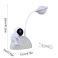 thumbnail image 3 of Linnome Creative Small Desk Lamp Astronaut Shaped LED Reading Eye Protection USB Bedside Night Light 11.02x4.72x2.76in, 3 of 6