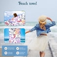 thumbnail image 4 of Aespoir Colorful Beach Towel – Unique Design with Pattern, Oversized Beach Towels for Adults, Kids - Quick Dry, Sand Free Travel Towel, 4 of 6