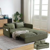 Queen Size Sleeper Pull Out Couch With Storage,Convertible Loveseat Sofa Bed,Prefect For Living Room,Apartment,Ofiice