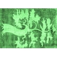 thumbnail image 1 of Ahgly Company Indoor Rectangle Persian Emerald Green Traditional Area Rugs, 5' x 8', 1 of 4