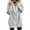 Grey, variant on RYRJJ Women Oversized Sherpa Jackets Plus Size Winter Warm Fuzzy Fleece Hoodies Sweatshirts Full Zip Up Outerwear Coat with Pockets(Pink S)