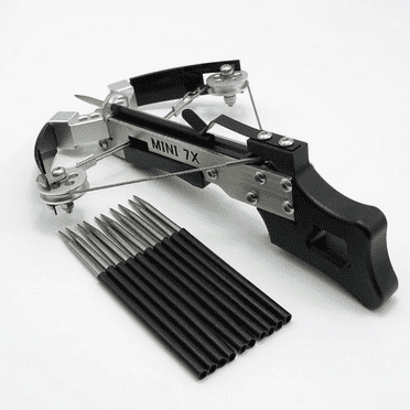 Mini Crossbow Pistol Compact Crossbow and Arrow Set for Adults Target Shooting Hunting Outdoor Sports