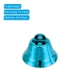 thumbnail image 3 of Uxcell Mini Jingle Bells 1" Metal Hanging Bells Blue 50Pack, 3 of 5