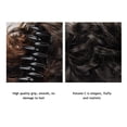 thumbnail image 4 of Clip En Messy Bun Messy Hair Bun Hair Tie Extension Claw Clip Para Mujeres Damas Niñas Vogacara CE008099-01, 4 of 6