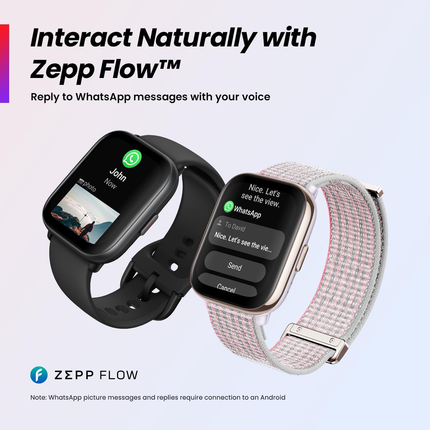 Unity Whatsapp En Amazfit Bip Zepp Amazfit Bip Reply To Messages