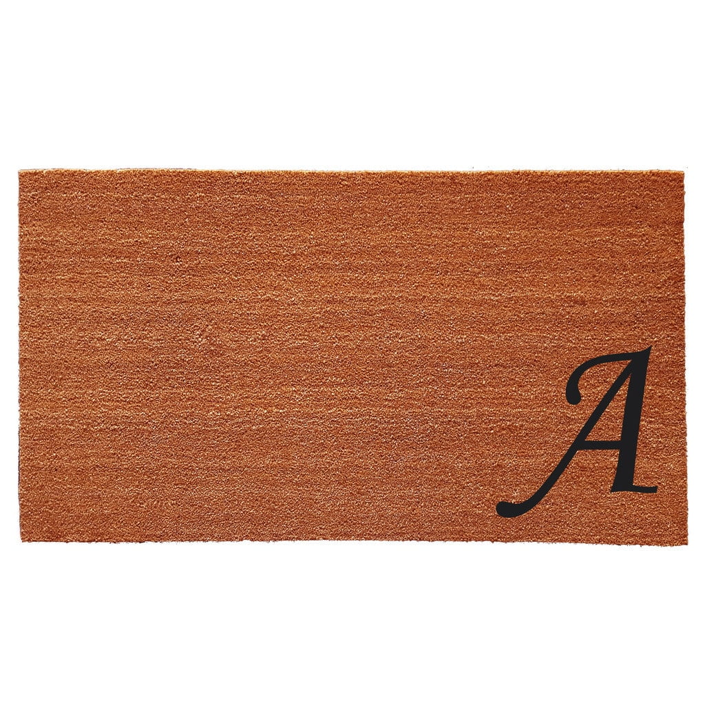 Home & More Monogram Doormat