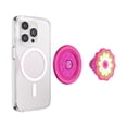 thumbnail image 3 of Empuñadura de teléfono PopSockets redonda compatible con MagSafe Pink, 3 of 6