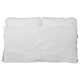 thumbnail image 4 of Slipcovered Loveseat - Comfortable Living Room Sofa with Removable Covers, 4 of 6
