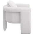 thumbnail image 5 of Meridian Furniture Stylus Cream Boucle Fabric Accent Chair, 5 of 8