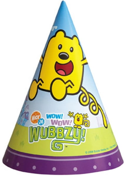 8 WOW WOW WUBBZY LATEX BALLOONS ~ Birthday Party Supplies Decorations Helium 