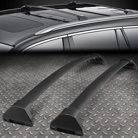 FOR 14-18 ACURA MDX OE STYLE ALUMINUM ROOF RACK RAIL CROSS BAR LUGGAGE CARRIER
