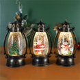 thumbnail image 4 of Decoraciones navideñas 2025 Iluminación de bolas de cristal Lámparas de aceite portátiles Iluminación de nieve Decoración de mesa navideña Regalos de Navidad, 4 of 5