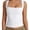 B-White, variant on SOMER 3 Pack Women's Tank Tops Square Neck Sleeveless Ladies Tank Top Undershirts