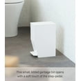 thumbnail image 2 of Yamazaki Home  Step Trash Can, ABS Plastic White, 2 of 7