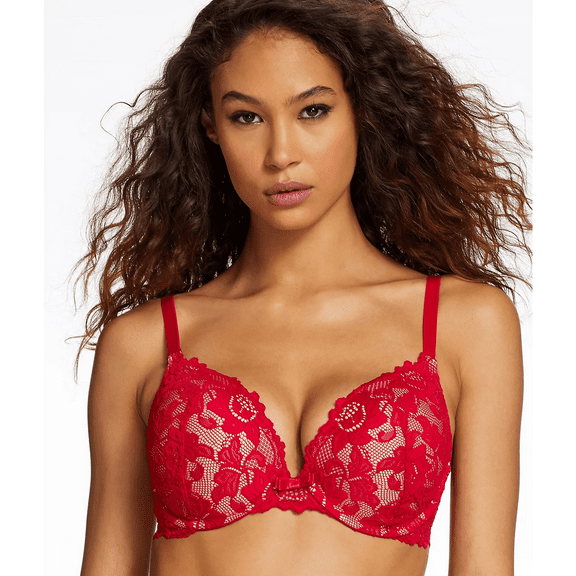Fredericks of Hollywood BARBADOS CHERRY Jessica Lace Padded Bra, US 32C, UK 32C