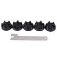 thumbnail image 2 of 6 Packs 9704230 Blender Coupler Blender Coupling Replacment Parts with 1 Wrench Compatible for Kitch, 2 of 5