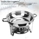 thumbnail image 4 of Catering Chafing Dish Buffet Set 6L Chafer Redondo De Acero Inoxidable Y Calentador De Buffet Con Estufa De Alcohol Desmontable Para Fiestas Bodas Catering, 4 of 7