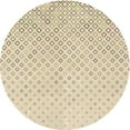 thumbnail image 1 of Ahgly Company Indoor Round Patterned Camel Brown Area Rugs, 8' Round, 1 of 6