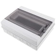 thumbnail image 2 of Breaker Box: Outdoor Ip65 Waterproof Distribution Box - Plastic Electrical Enclosure With Clear Cover - Weatherproof Breaker Case For Industrial And R, 2 of 3