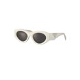 thumbnail image 1 of Lentes de sol Prada SPR 20Z 142-5s0 Oval Shape Blanco Gris, 1 of 6