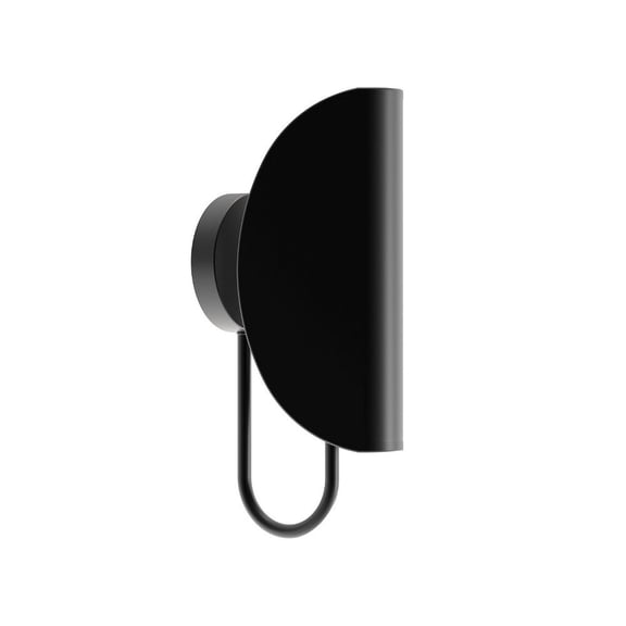 WV450706MB-Alora Lighting-Seno - 1 Light Bath Vanity-15 Inches Tall and 5.63 Inches Wide-Matte Black Finish-Matte Black Shade Color
