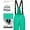 Sea Green, variant on Mapamyumco Women's Ski Bibs Waterproof Insulated Snowboard Pants, Windproof Snow Pants with Detachable Suspenders Size L