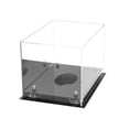 thumbnail image 6 of Deluxe Acrylic Rugby Ball Display Case with Silver Risers and Mirror (A004-SR), 6 of 6