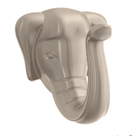 Liberty B43194-SN 2 7/8" Satin Nickel Elephant Hook Coat, Hat, Robe Hook