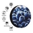 thumbnail image 4 of Vsdgher Blueberry for Spare Tire Cover, Tire Wheel Protector Wheel Cover Fit for Truck,Trailer,RV,SUV,Camper and Most Vehicle-16 inch, 4 of 6